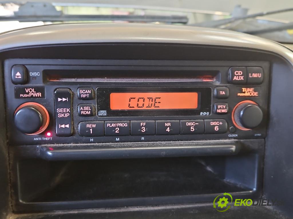Honda CR-V II 2001-2006 2.2 i-CTDi 140 HP manual 103 kW 2204 cm3 5- Radio originál 39101-S9A-E210-M1