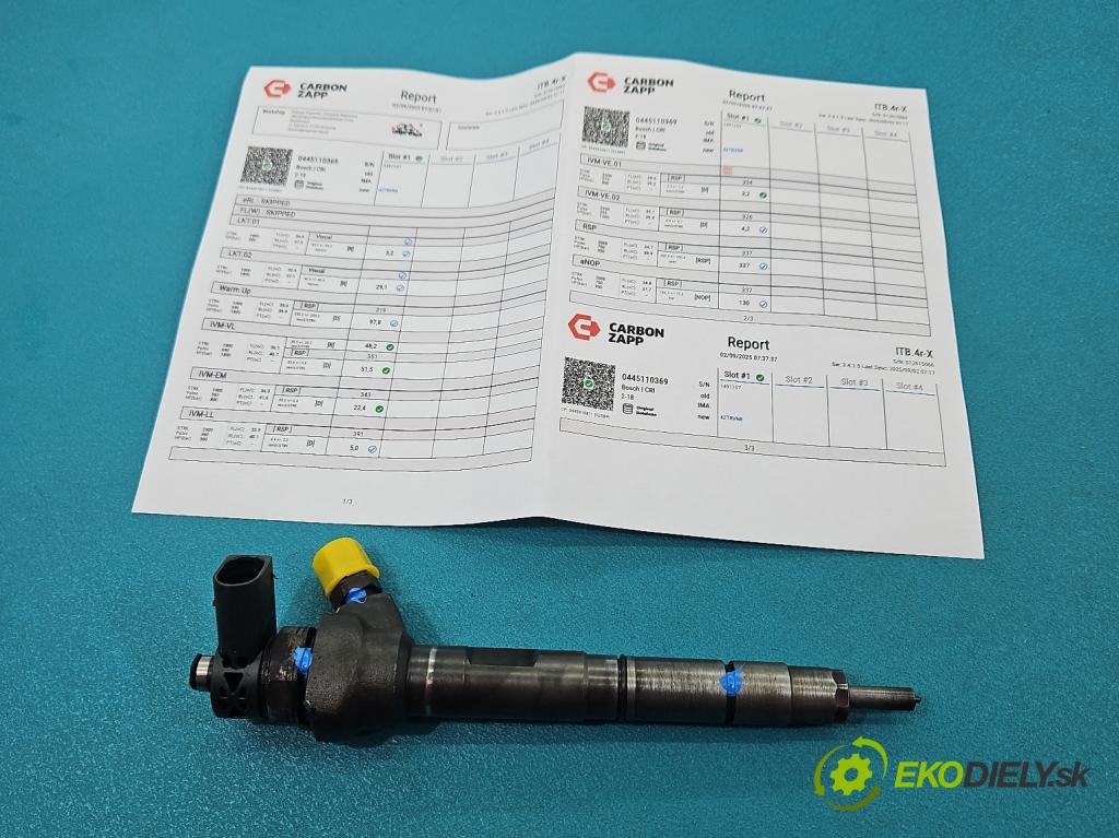 Audi Q5 2008-2016 2.0 tdi 170 HP manual 125 kW 1968 cm3 5- vstrek 0445110369 (Vstrekovač paliva)