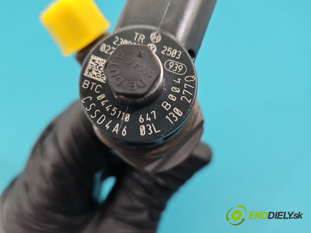 Audi Q5 2008-2016 2.0 tdi 170 HP manual 125 kW 1968 cm3 5- vstrek 0445110369 (Vstrekovač paliva)