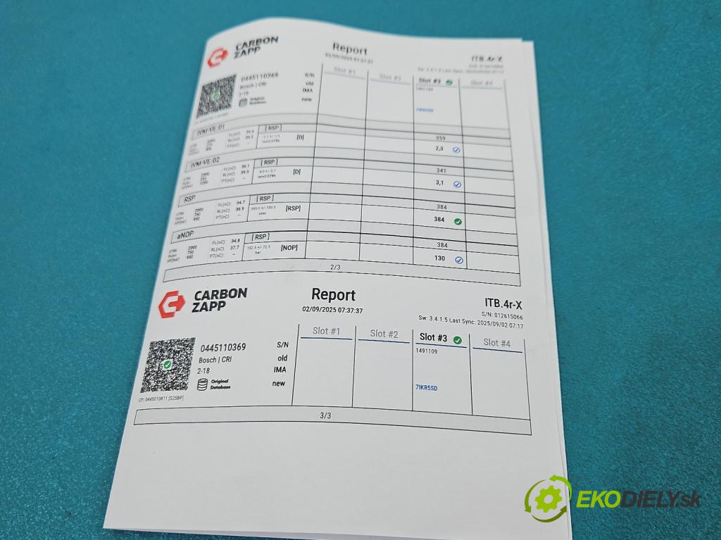 Audi Q5 2008-2016 2.0 tdi 170 HP manual 125 kW 1968 cm3 5- vstrek 0445110369 (Vstrekovač paliva)