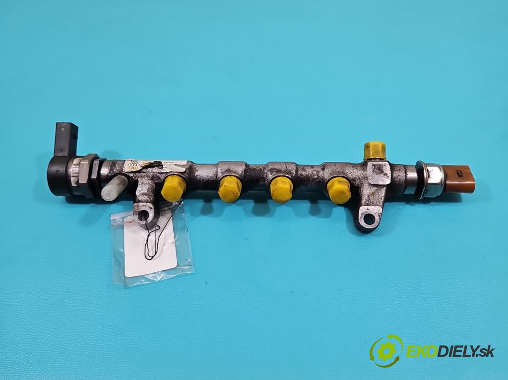 Audi Q5 2008-2016 2.0 tdi 170 HP manual 125 kW 1968 cm3 5- lišta vstrekovacia 03L130089Q (Vstrekovacia lišta)