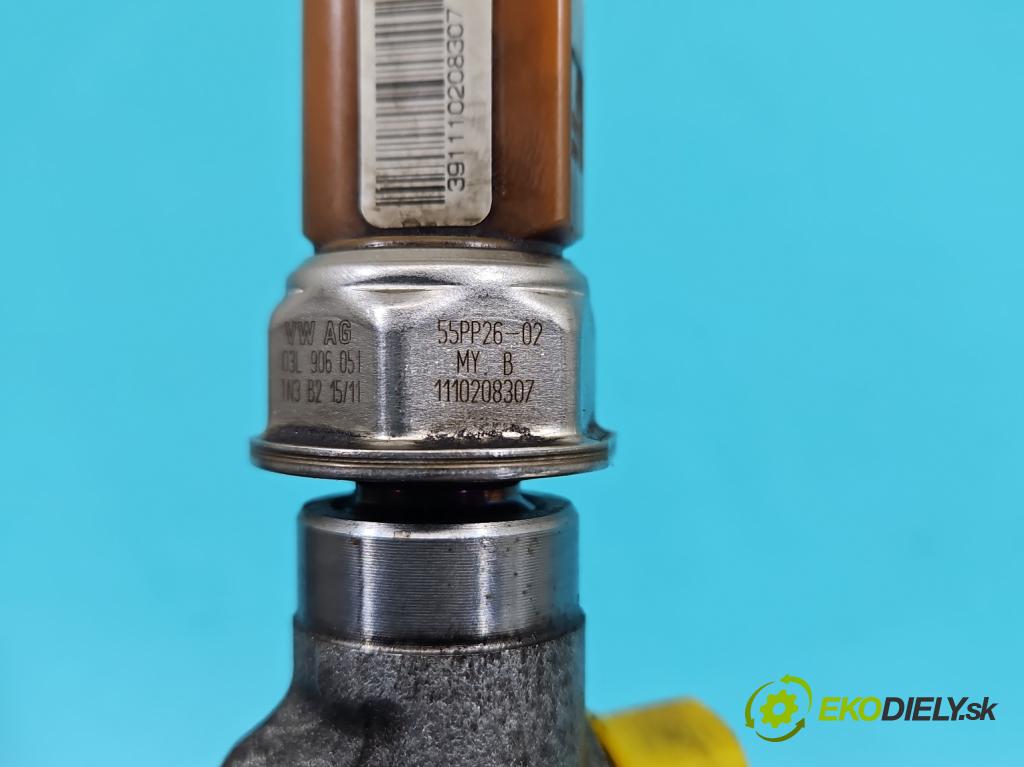 Audi Q5 2008-2016 2.0 tdi 170 HP manual 125 kW 1968 cm3 5- lišta vstrekovacia 03L130089Q (Vstrekovacia lišta)