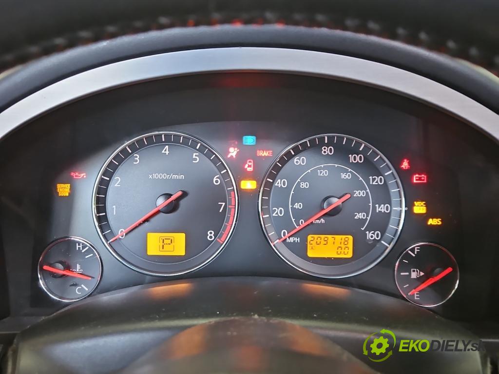 Infiniti FX I 2003-2008 3.5 V6 280KM: automatic 206 kW 3498 cm3 5- prístrojovka/ budíky CG000/0784 (Prístrojová doska)