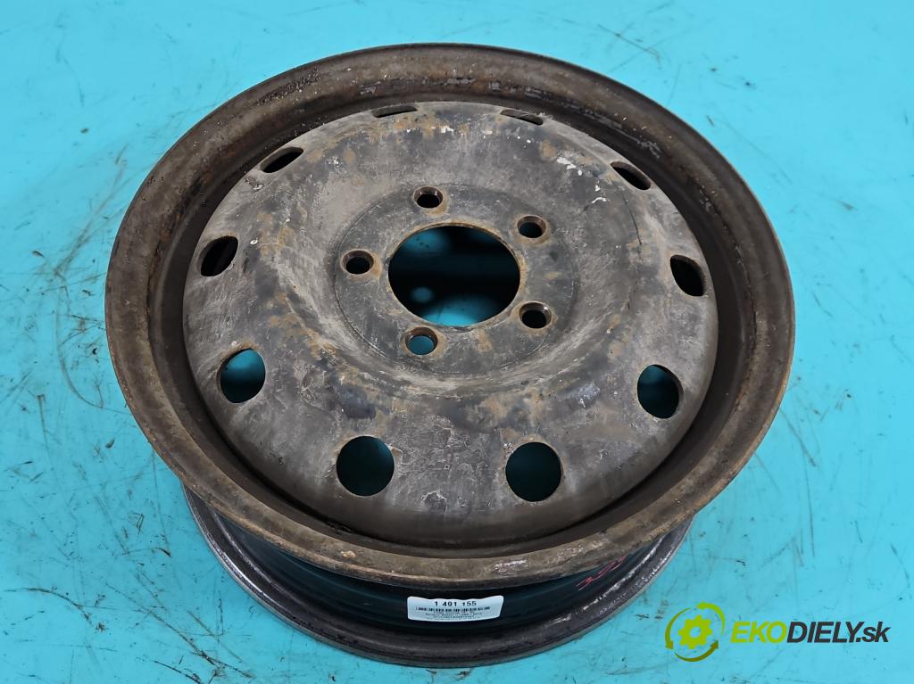 Renault Master II 1998-2010 2.5 dci 99 hp manual 73 kW 2463 cm3 5- Felga ocelový 16