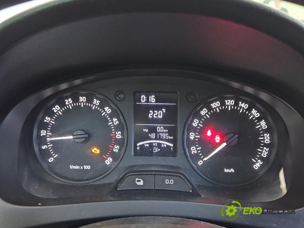 Skoda Rapid 2012-2019 1.6 tdi 90 HP manual 66 kW 1598 cm3 5- prístrojovka/ budíky A2C83471900 (Prístrojová doska)