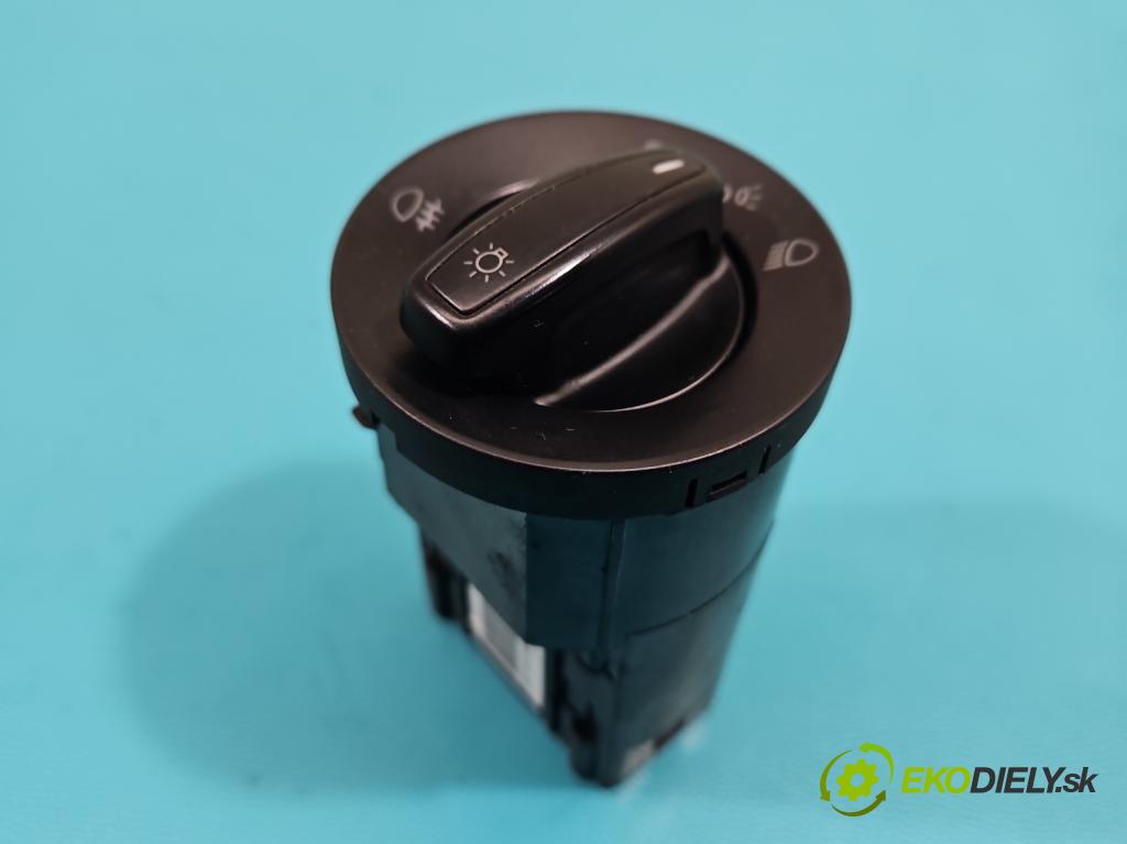 Skoda Rapid 2012-2019 1.6 tdi 90 hp manual 66 kW 1598 cm3 5- Přepínač světel na deska: 5JA941531D