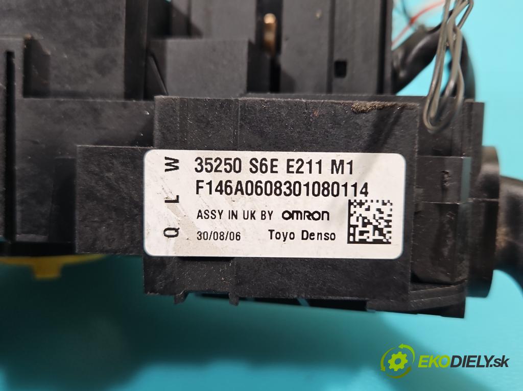 Honda CR-V II 2001-2006 2.2 i-CTDi 140 HP manual 103 kW 2204 cm3 5- prepínač komplex: 35250S6EE211M1 (Prepínacie páčky pod volantom)