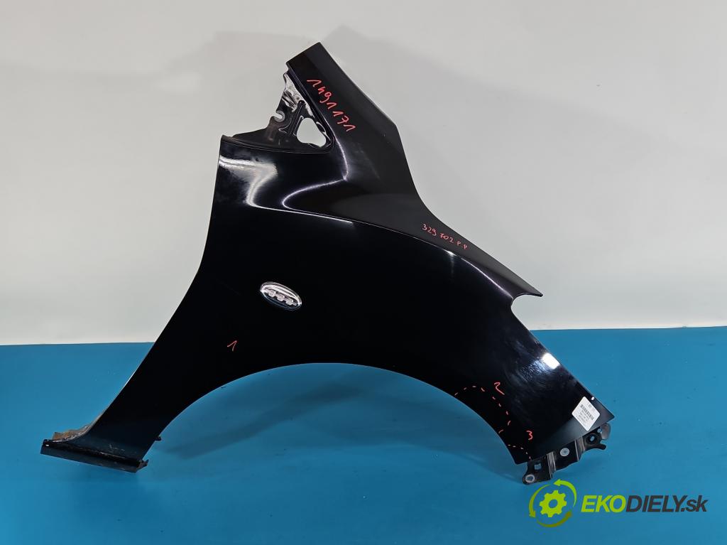 Mazda 2 II 2007-2014 1.3 16V 75 hp manual 55 kW 1349 cm3 5- blatnik přední pravý  (Klika dveří ostatní)