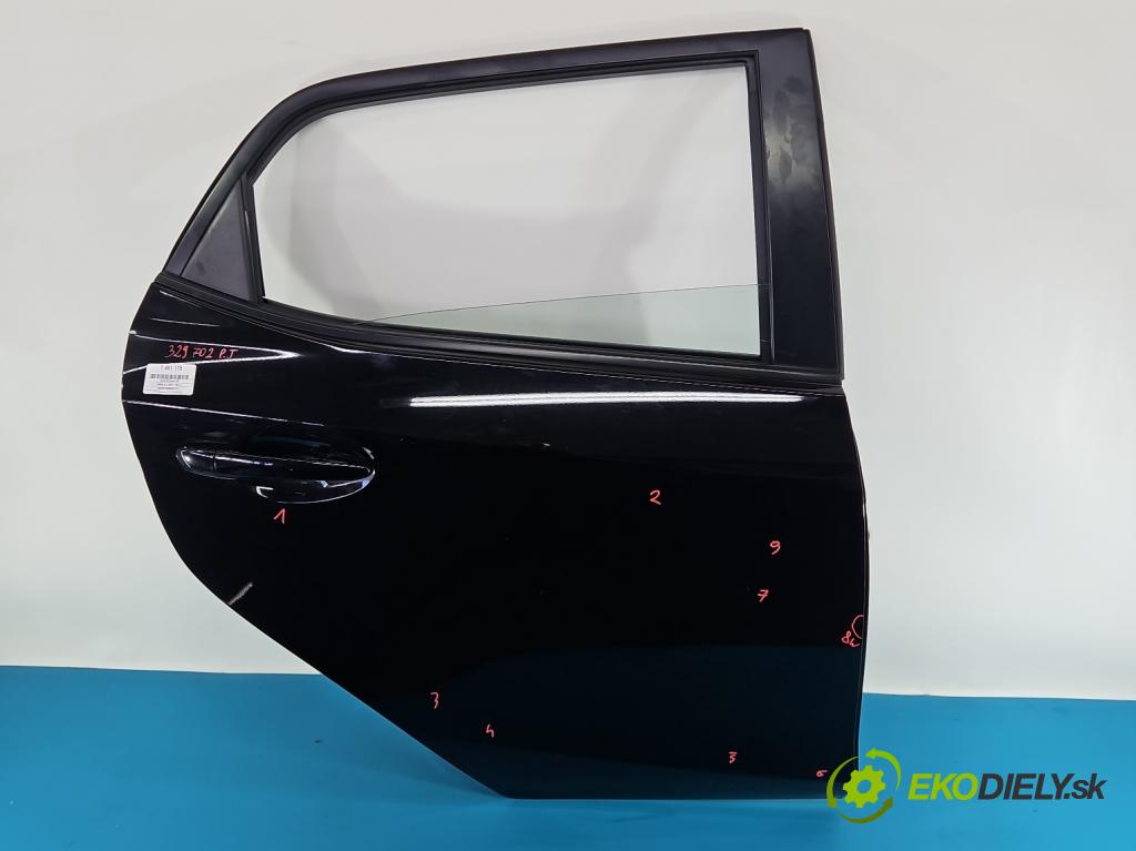 Mazda 2 II 2007-2014 1.3 16V 75 hp manual 55 kW 1349 cm3 5- dveře zadní pravé (Klika dveří ostatní)