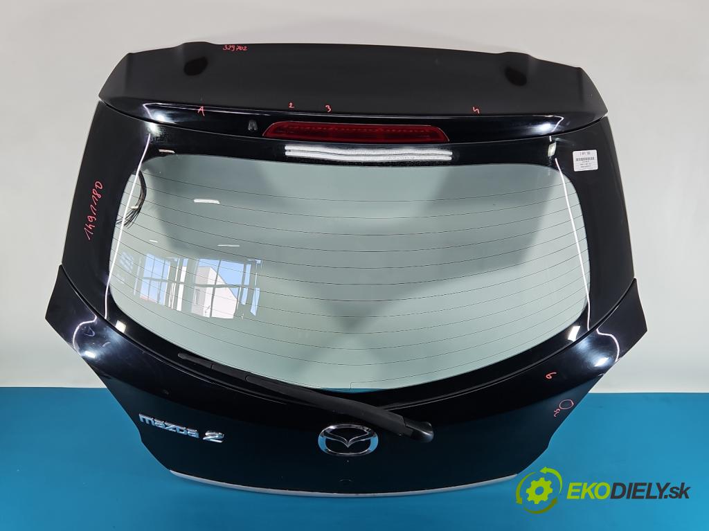Mazda 2 II 2007-2014 1.3 16V 75 hp manual 55 kW 1349 cm3 5- zadní kufrové dveře  (Zadní kapota (kufr))