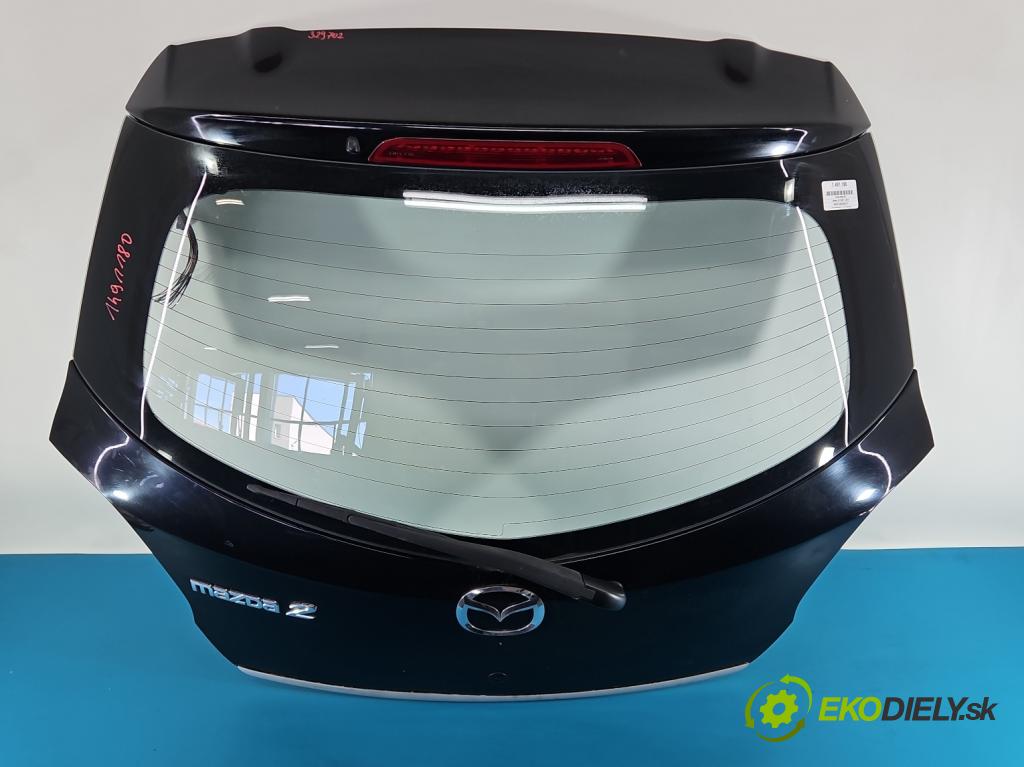 Mazda 2 II 2007-2014 1.3 16V 75 hp manual 55 kW 1349 cm3 5- zadní kufrové dveře  (Zadní kapota (kufr))