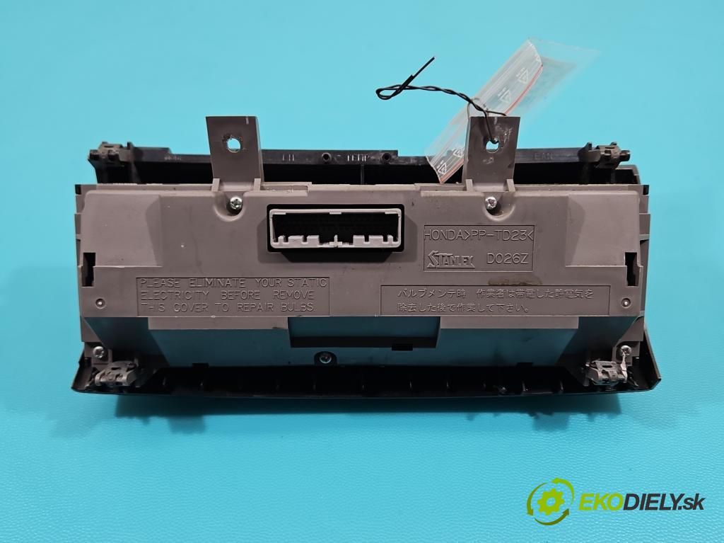 Honda CR-V II 2001-2006 2.2 i-CTDi 140 HP manual 103 kW 2204 cm3 5- panel kúrenia D026Z
