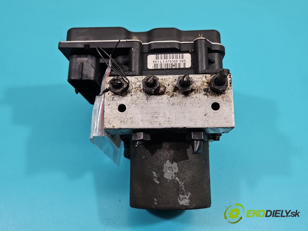Audi A4 B7 2004-2008 1.9 TDI 116 hp manual 85 kW 1896 cm3 5- čerpadlo abs 0265950468 (Pumpa ABS)