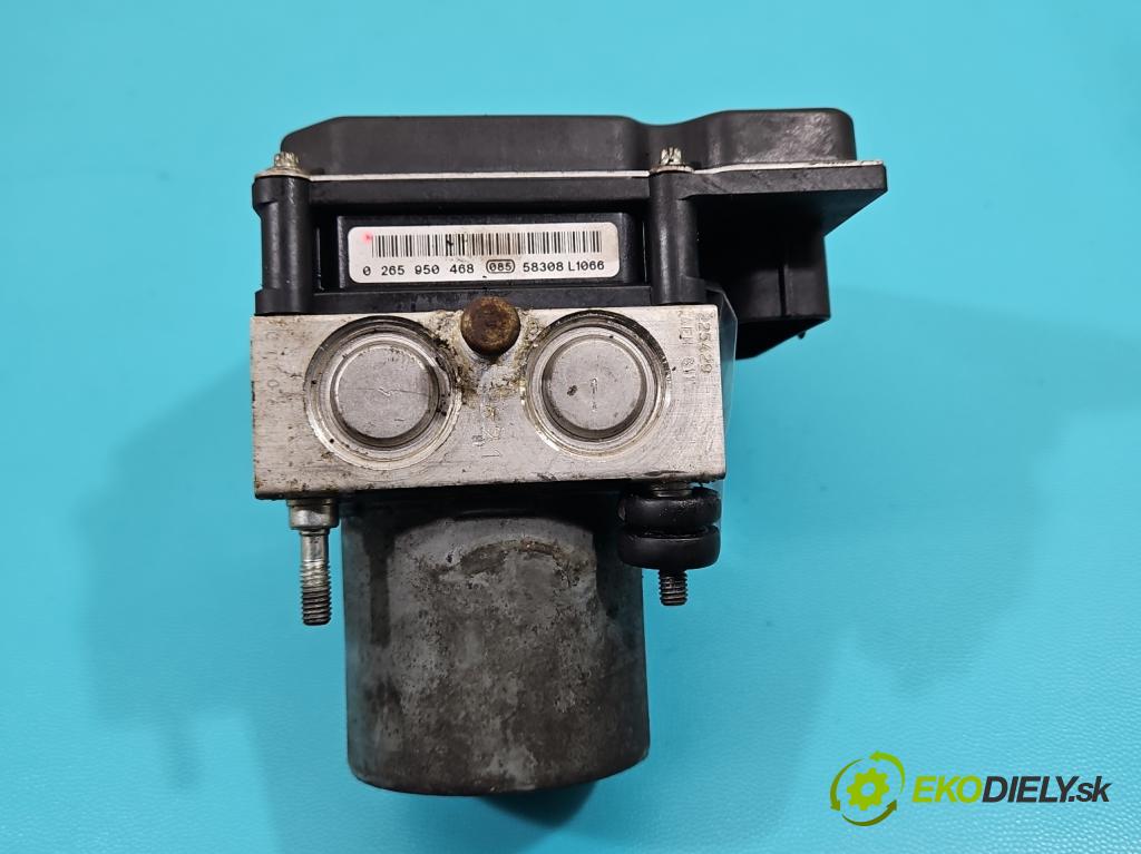 Audi A4 B7 2004-2008 1.9 TDI 116 hp manual 85 kW 1896 cm3 5- čerpadlo abs 0265950468 (Pumpa ABS)