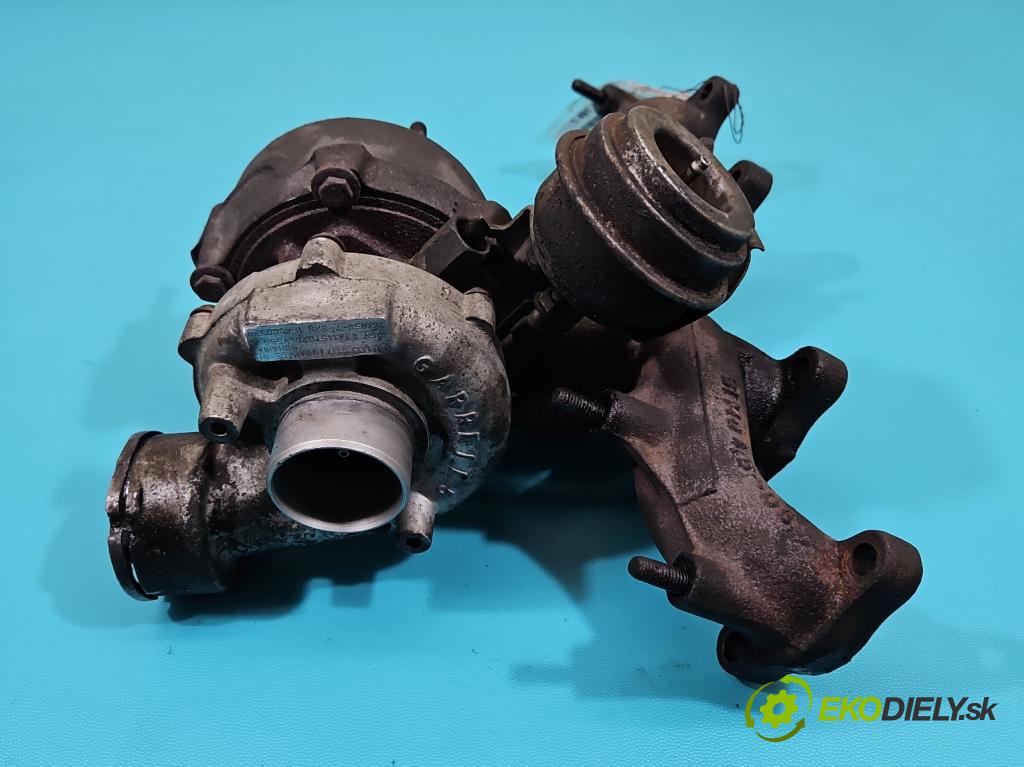 Audi A4 B7 2004-2008 1.9 TDI 116 hp manual 85 kW 1896 cm3 5- Turbodmychadlo 717858-7 (Kompletní turbodmychadlo)