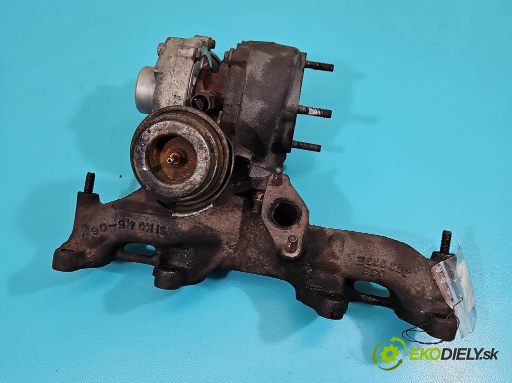 Audi A4 B7 2004-2008 1.9 TDI 116 hp manual 85 kW 1896 cm3 5- Turbodmychadlo 717858-7 (Kompletní turbodmychadlo)