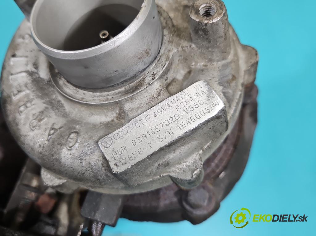 Audi A4 B7 2004-2008 1.9 TDI 116 hp manual 85 kW 1896 cm3 5- Turbodmychadlo 717858-7 (Kompletní turbodmychadlo)