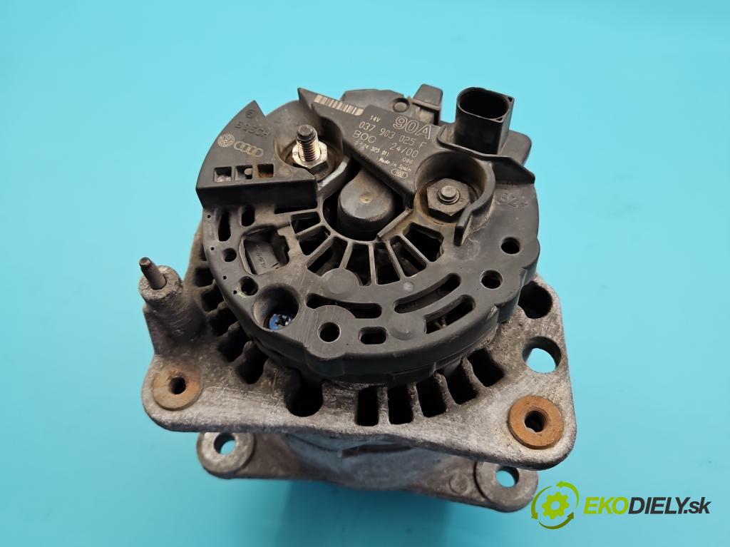 Audi A2 1.4 16V 75 HP manual 55 kW 1390 cm3 5- Alternator 037903025F (Alternátor)