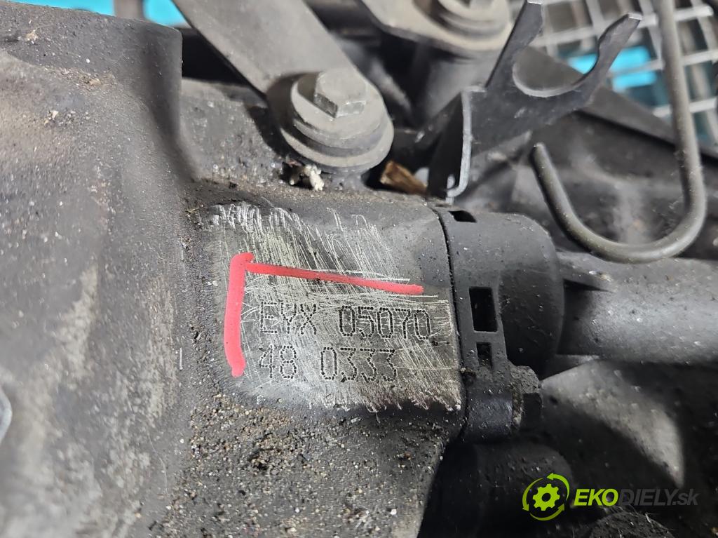 Audi A2 1.4 16V 75 hp manual 55 kW 1390 cm3 5- převodovka stupňová manual EYX