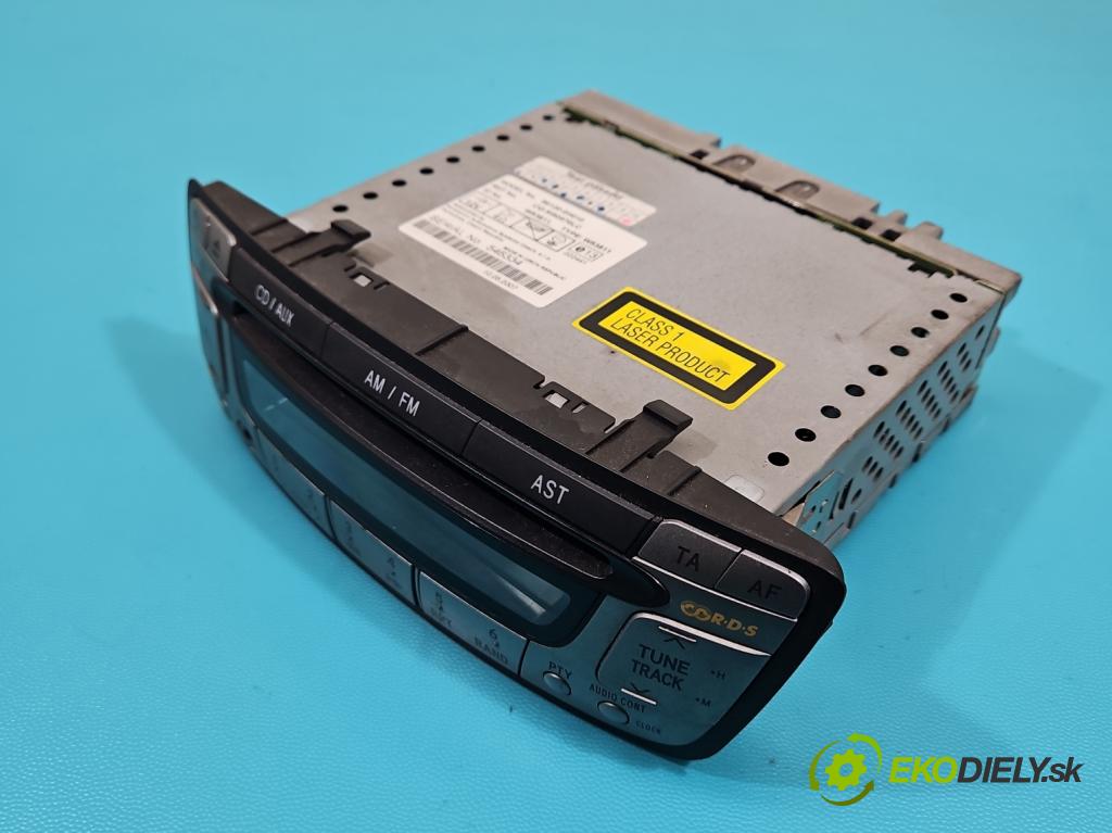 Toyota Aygo 2005-2014 1.0 VVTI 68 HP manual 50 kW 998 cm3 5- Radio originál 86120-0H010