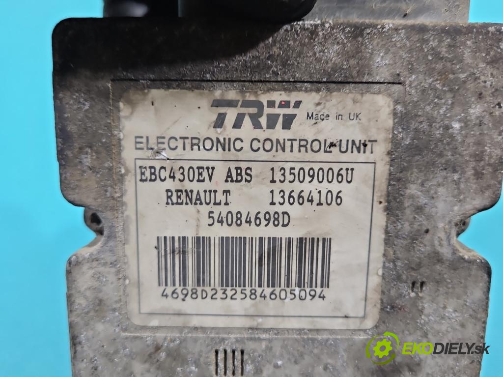 Renault Master II 1998-2010 2.5 dci 99 HP manual 73 kW 2463 cm3 5- čerpadlo abs 13664106 (Pumpa ABS)