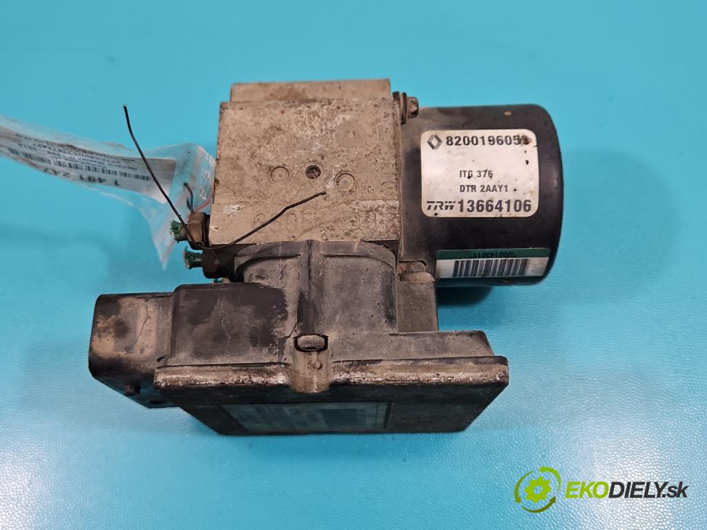 Renault Master II 1998-2010 2.5 dci 99 HP manual 73 kW 2463 cm3 5- čerpadlo abs 13664106 (Pumpa ABS)