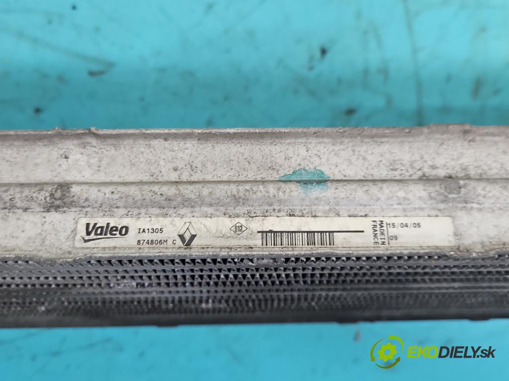 Renault Master II 1998-2010 2.5 dci 99 HP manual 73 kW 2463 cm3 5- Intercooler  (Intercooler (chladič nasávaného vzduchu))
