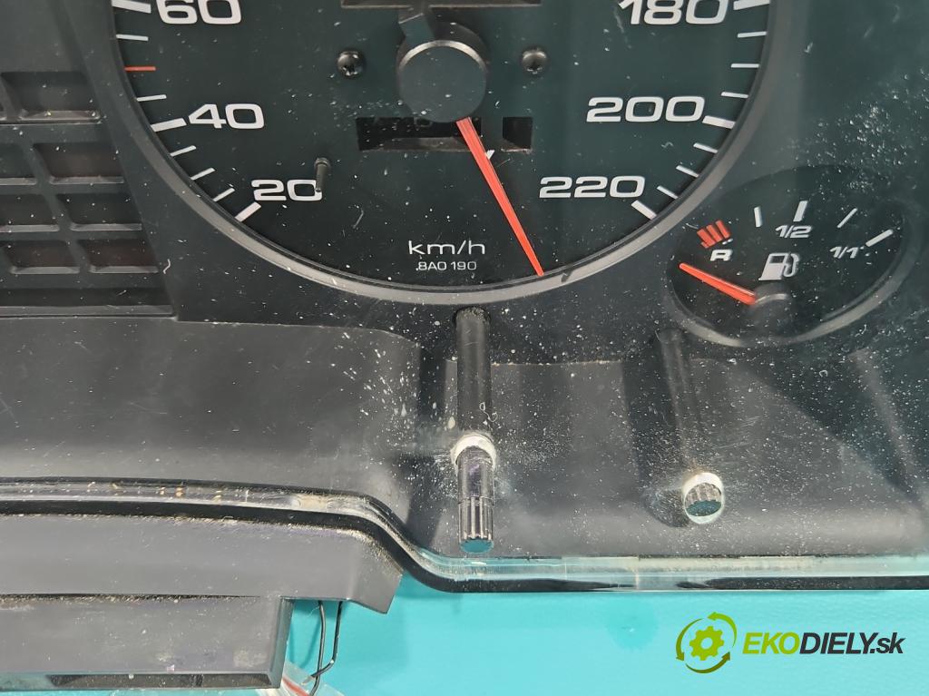 Audi 80 B3 1986-1991 1.8 90 HP manual 66 kW 1781 cm3 4- prístrojovka/ budíky 893919067 (Prístrojová doska)