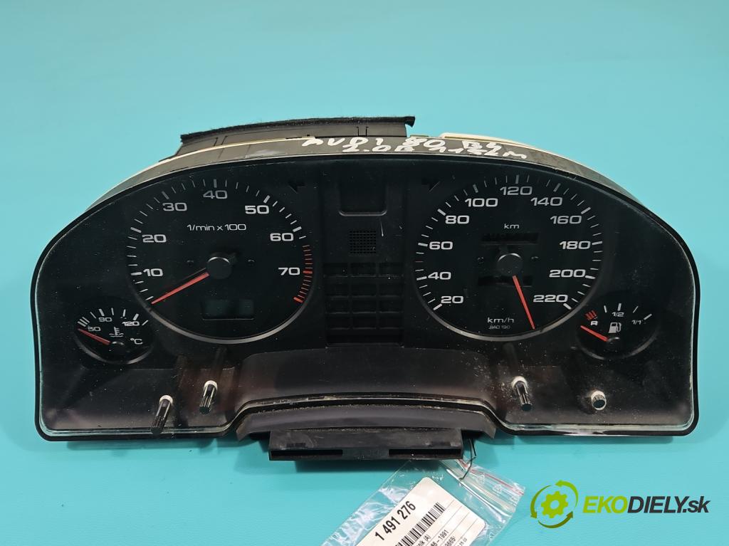 Audi 80 B3 1986-1991 1.8 90 HP manual 66 kW 1781 cm3 4- prístrojovka/ budíky 893919067 (Prístrojová doska)