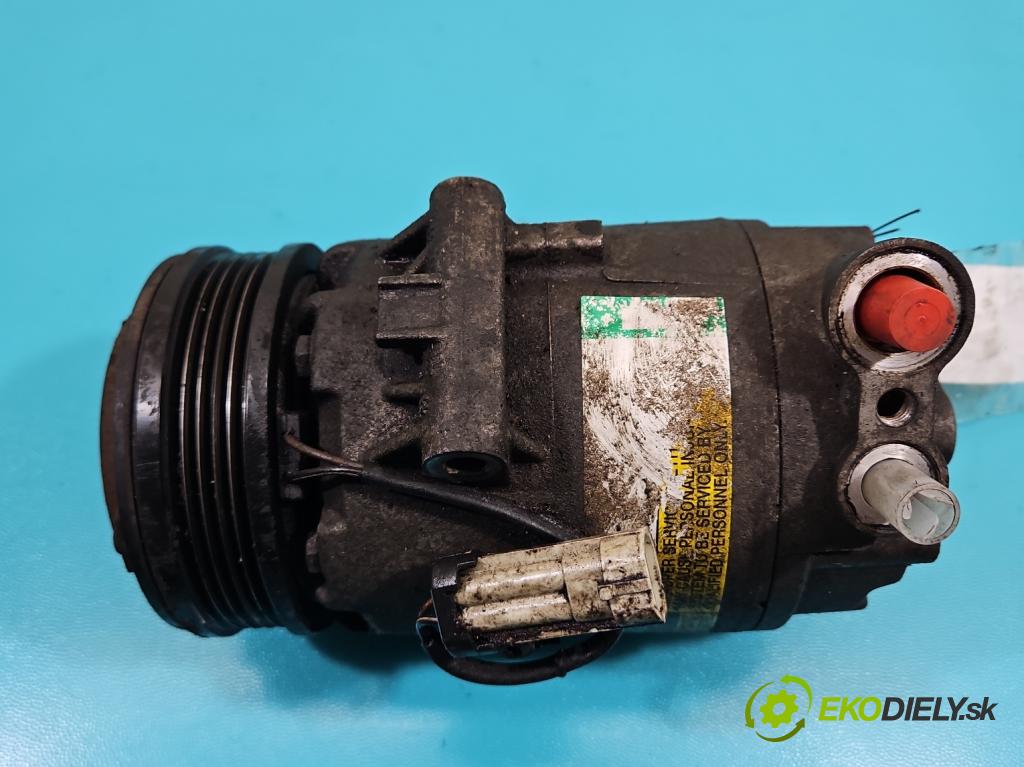 Opel Astra III 2004-2014 1.4 16V 90 HP manual 66 kW 1364 cm3 5- Kompresor: klimatizácie 13124749 (Kompresor klimatizácie)