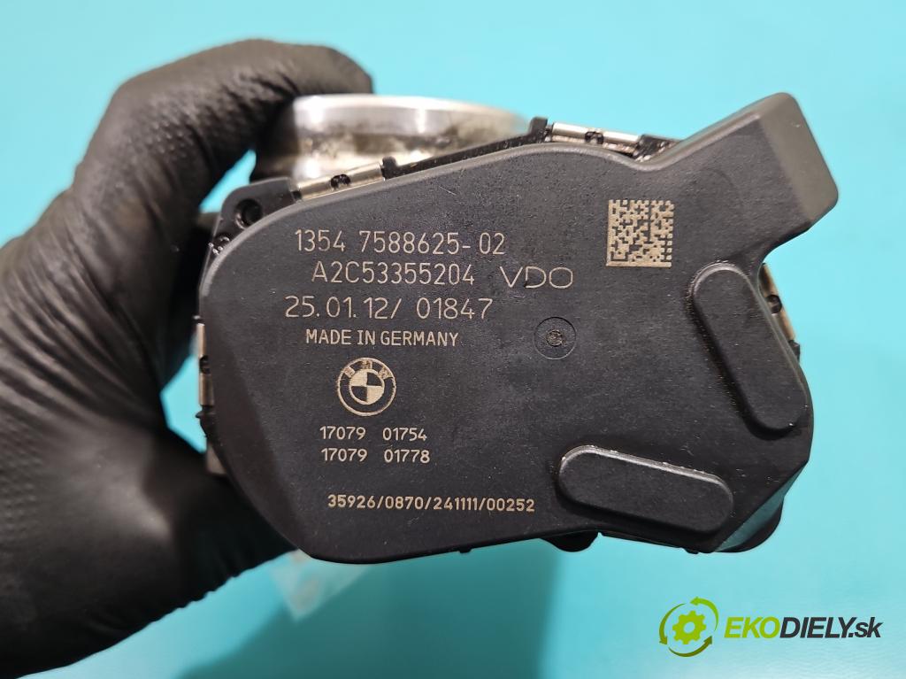 Bmw 5 F10 2010-2017 2.0 T 245KM automatic 180 kW 1997 cm3 4- klapka 7588625 (Škrtiaca klapka)