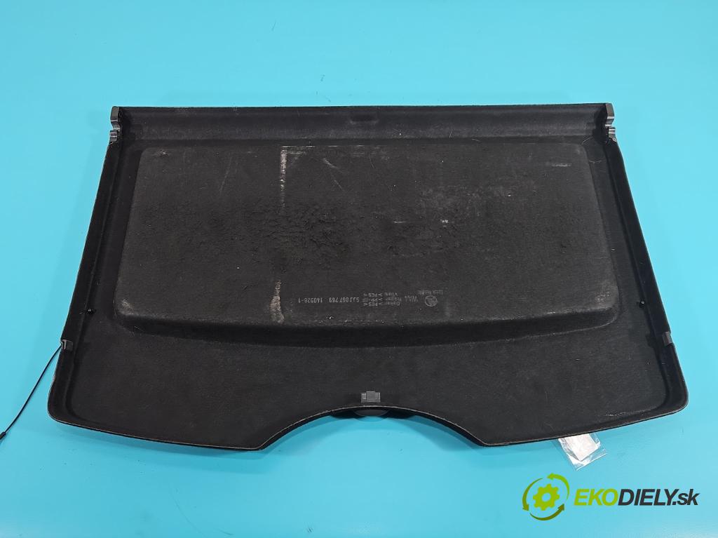 Skoda Rapid 2012-2019 1.6 tdi 90 HP manual 66 kW 1598 cm3 5- zadná 5JJ867769 (Pláto kufra)
