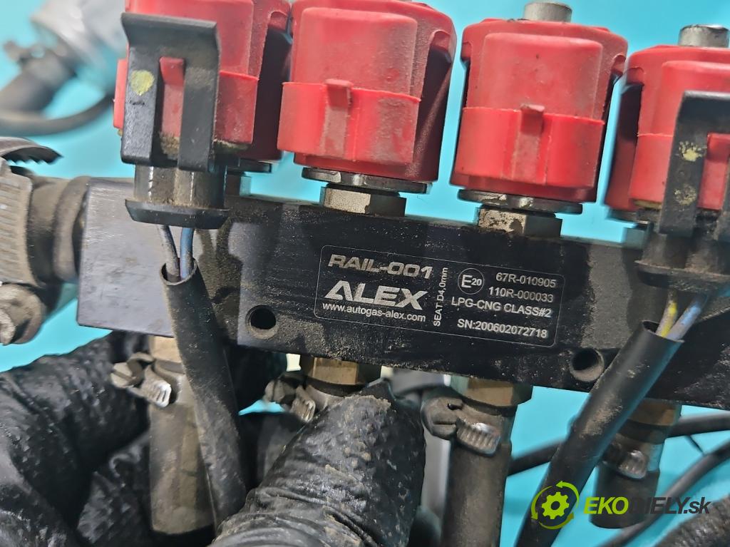 Fiat Albea 1.2 16V 80 hp manual 59 kW 1242 cm3 4- instalace LPG STAG 4 QBOX BASIC