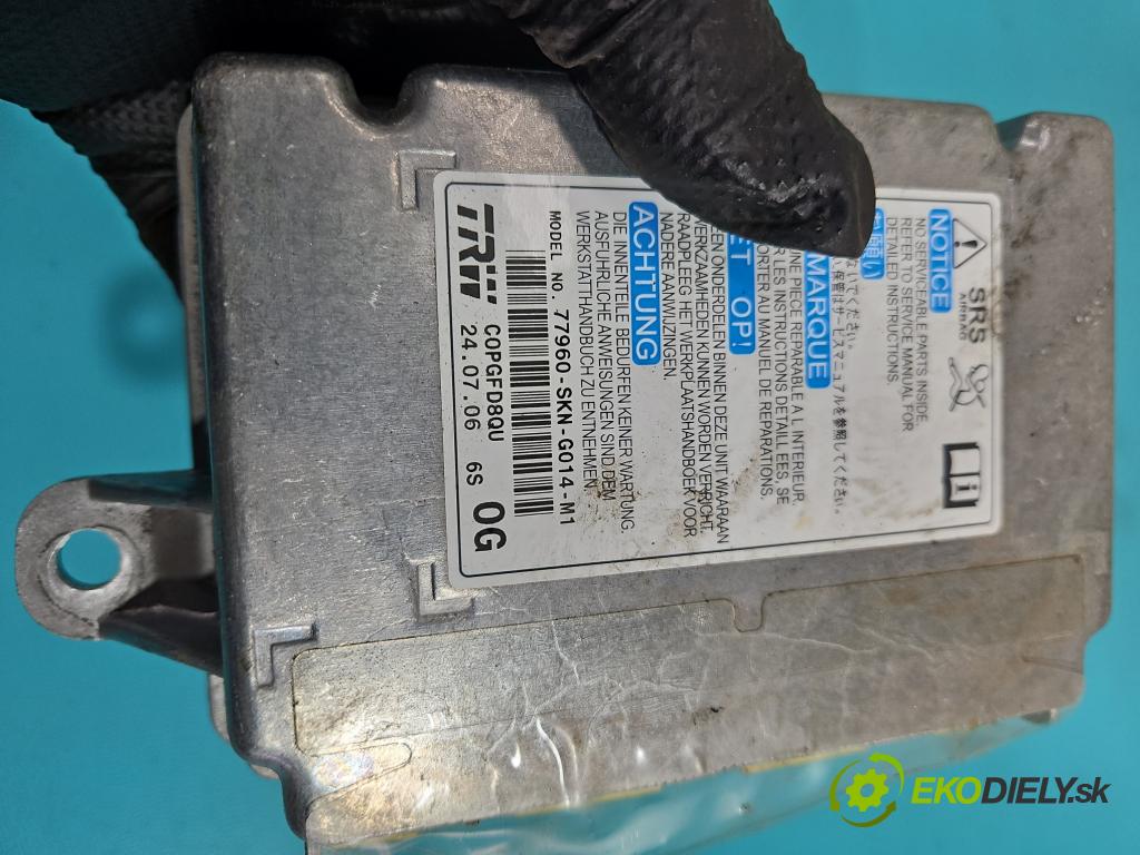 Honda CR-V II 2001-2006 2.2 i-CTDi 140 HP manual 103 kW 2204 cm3 5- airbag vzduchové soubor: