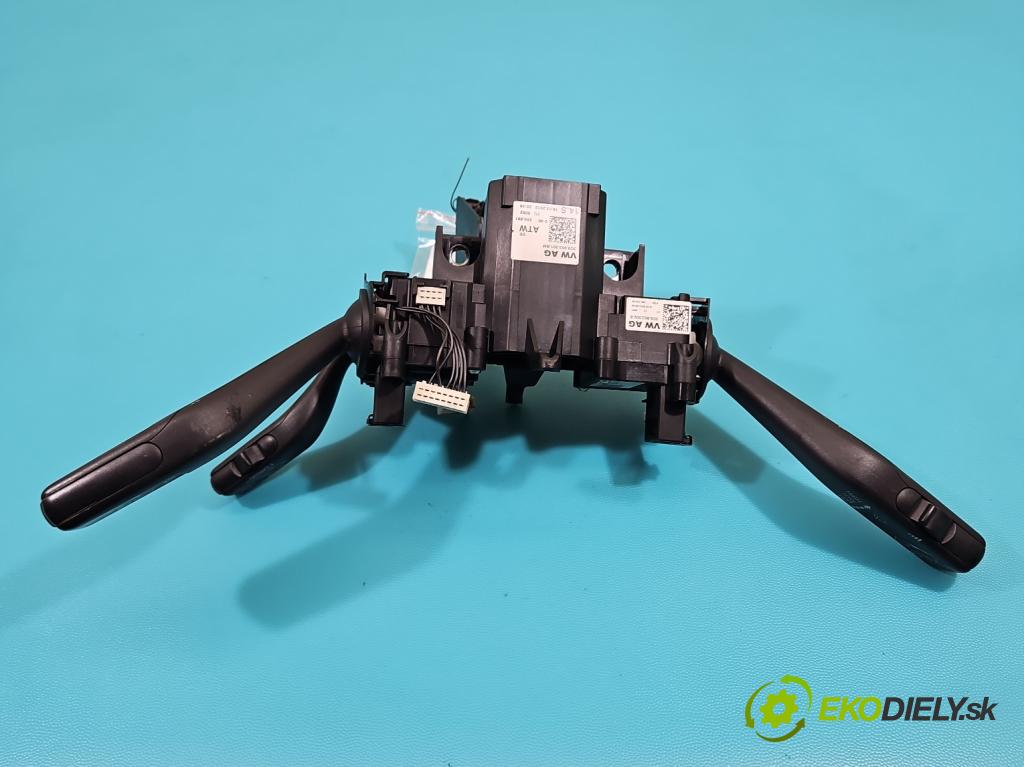 Vw Passat B7 2010-2014 2.0 tdi 140 HP automatic 103 kW 1968 cm3 5- prepínač komplex: 3C9953502E (Prepínacie páčky pod volantom)