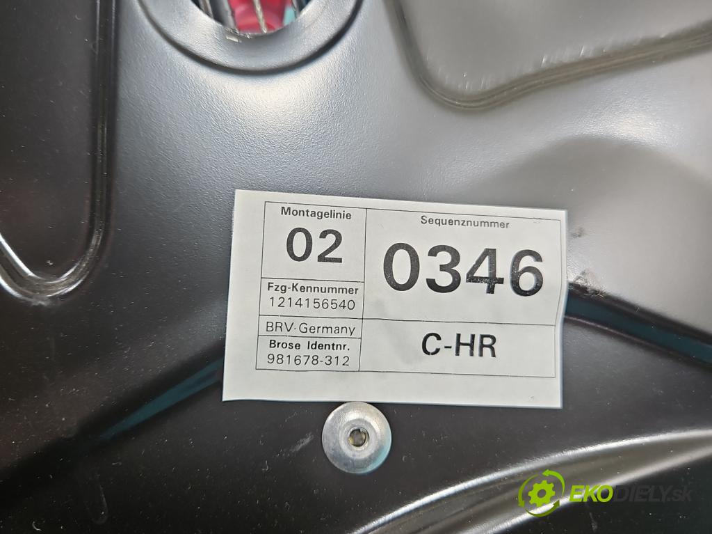 Vw Passat B7 2010-2014 2.0 tdi 140 hp automatic 103 kW 1968 cm3 5- mechanismus stahování zadní pravý 3C0959795B