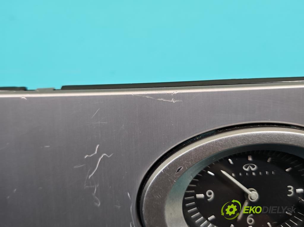 Infiniti FX I 2003-2008 3.5 V6 280KM: automatic 206 kW 3498 cm3 5- Sledujte: 25810-CG000 (Prístrojová doska)