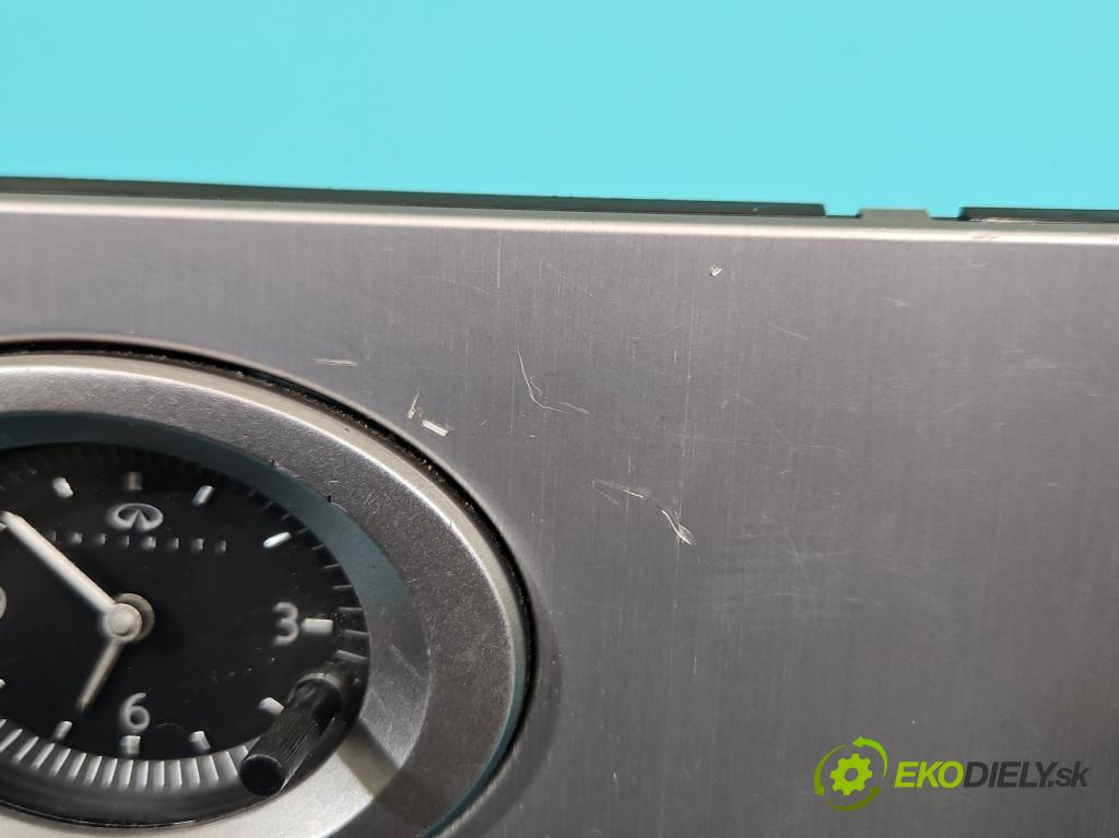 Infiniti FX I 2003-2008 3.5 V6 280KM: automatic 206 kW 3498 cm3 5- Sledujte: 25810-CG000 (Prístrojová doska)