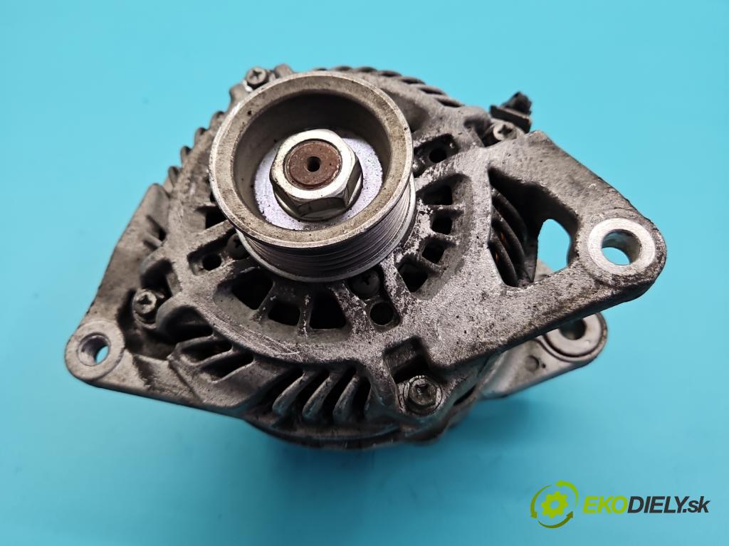 Mazda 2 II 2007-2014 1.3 16V 75 HP manual 55 kW 1349 cm3 5- Alternator A2TG1391 (Alternátor)