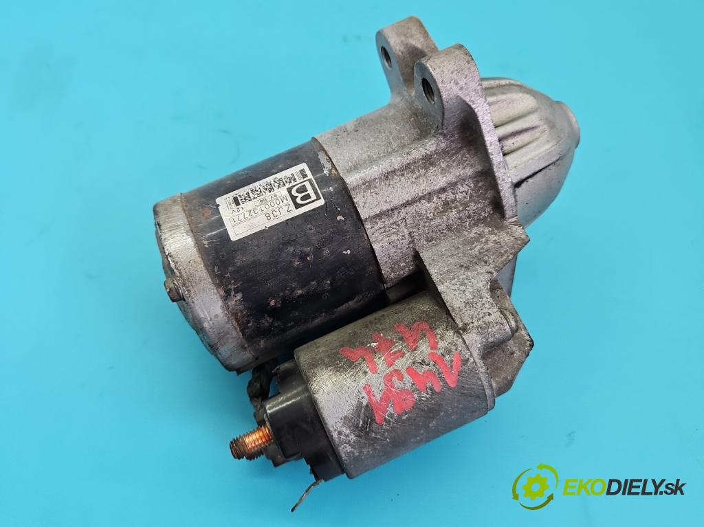 Mazda 2 II 2007-2014 1.3 16V 75 HP manual 55 kW 1349 cm3 5- štartér M00T32771 (Štartér)