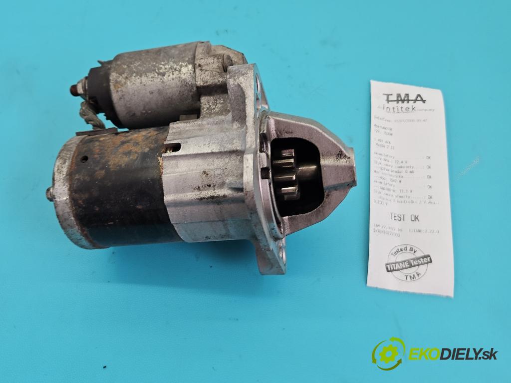 Mazda 2 II 2007-2014 1.3 16V 75 HP manual 55 kW 1349 cm3 5- štartér M00T32771 (Štartér)