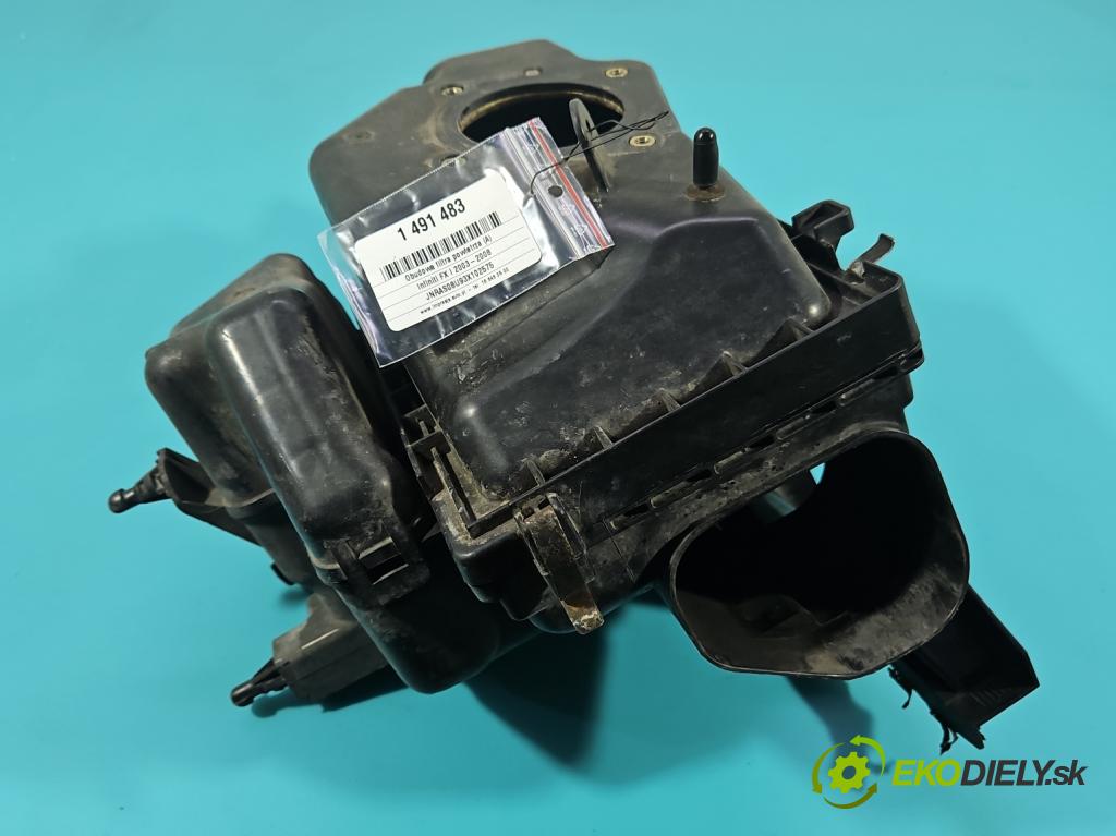 Infiniti FX I 2003-2008 3.5 V6 280KM: automatic 206 kW 3498 cm3 5- obal filtra vzduchu  (Obal vzduchového filtra)