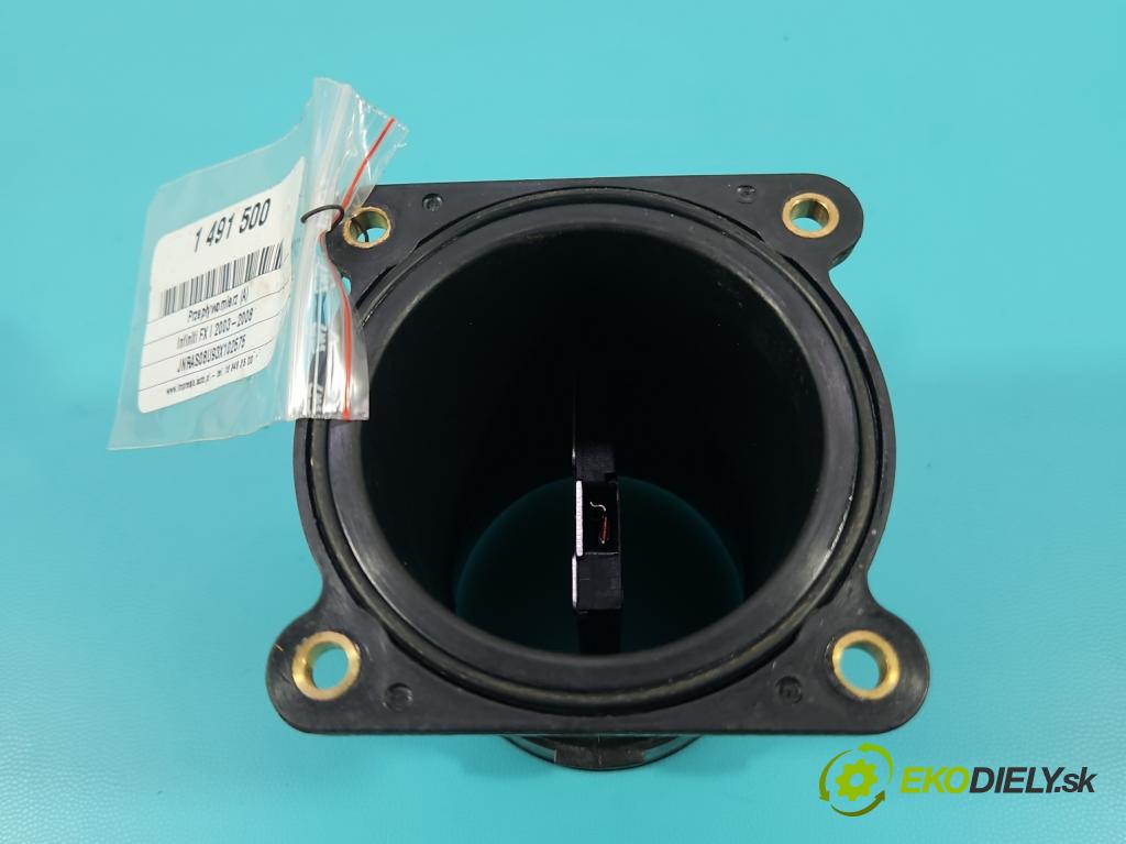 Infiniti FX I 2003-2008 3.5 V6 280KM: automatic 206 kW 3498 cm3 5- průtokoměr: 2973600-0321 (Váha vzduchu)