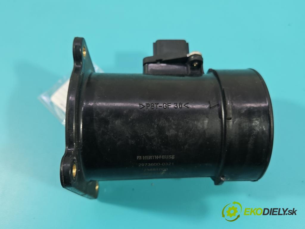 Infiniti FX I 2003-2008 3.5 V6 280KM: automatic 206 kW 3498 cm3 5- průtokoměr: 2973600-0321 (Váha vzduchu)