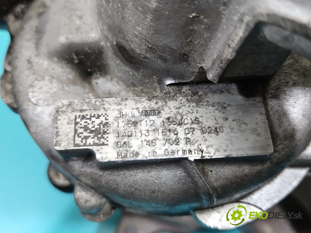 Audi A5 8T 2007-2016 2.0 TFSI 224 hp automatic 165 kW 1984 cm3 5- Turbodmychadlo 06L145702P (Kompletní turbodmychadlo)