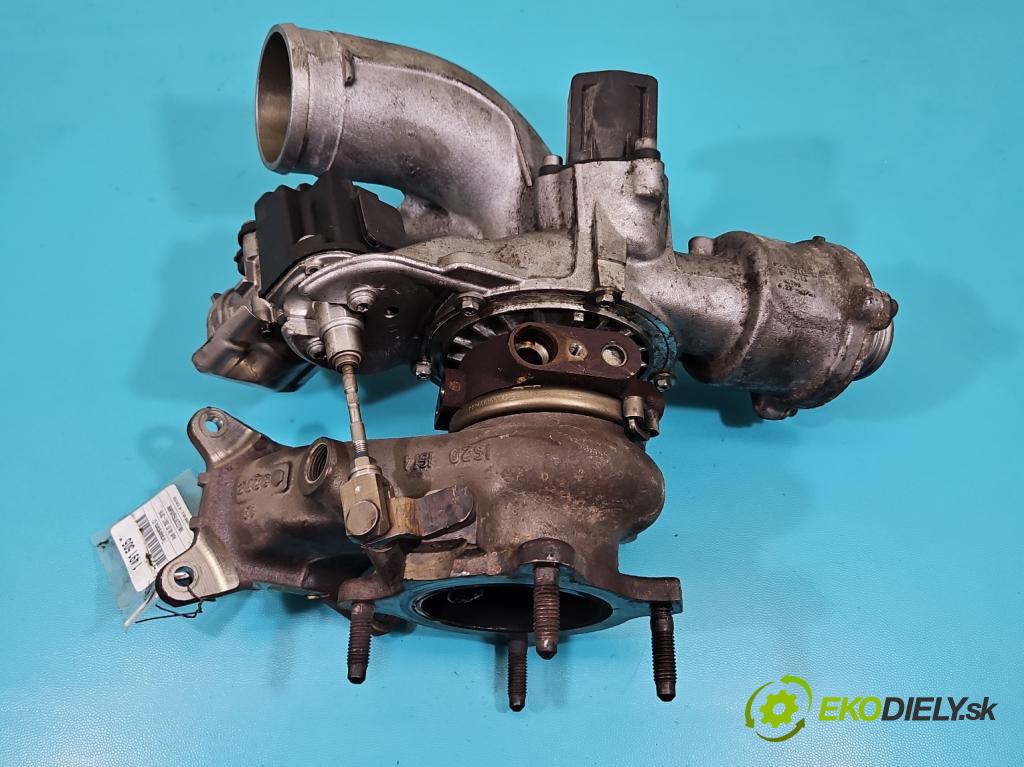 Audi A5 8T 2007-2016 2.0 TFSI 224 hp automatic 165 kW 1984 cm3 5- Turbodmychadlo 06L145702P (Kompletní turbodmychadlo)