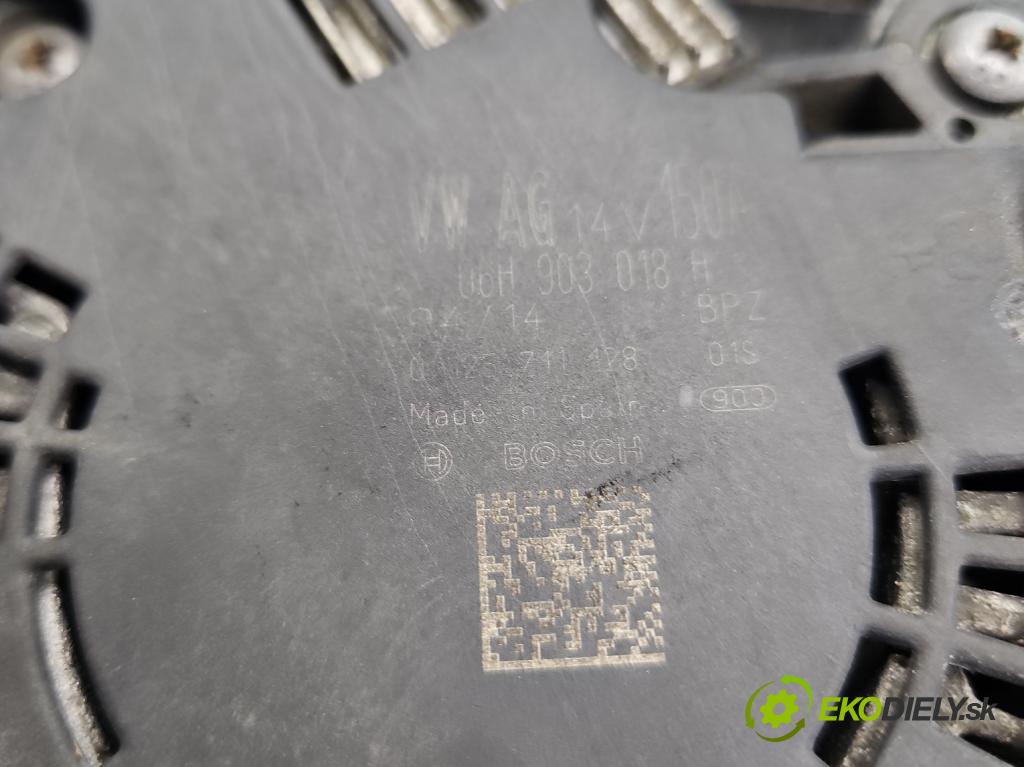 Audi A5 8T 2007-2016 2.0 TFSI 224hp automatic 165 kW 1984 cm3 5- Alternator 06H903018H (Alternátor)