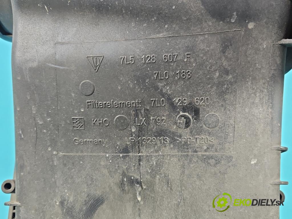 Porsche Cayenne I 2002-2010 3.2 V6 250 HP automatic 184 kW 3189 cm3 5- obal filtra vzduchu 7L5128607F (Obal vzduchového filtra)