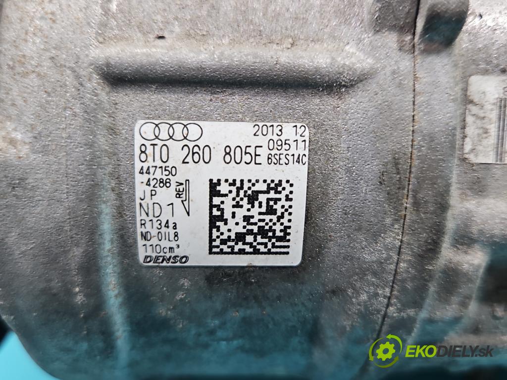 Audi A5 8T 2007-2016 2.0 TFSI 224hp automatic 165 kW 1984 cm3 5- Kompresor: klimatizácie 8T0260805E (Kompresor klimatizácie)