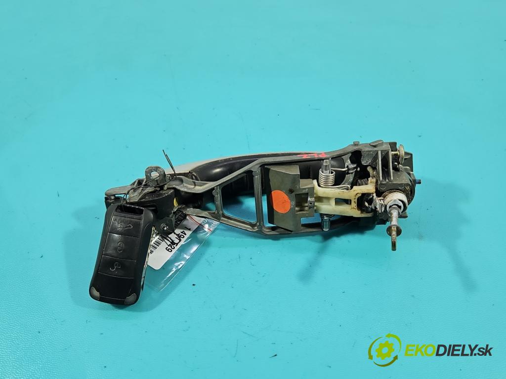 Porsche Cayenne I 2002-2010 3.2 V6 250 HP automatic 184 kW 3189 cm3 5- rukoväť predné ľavé mimo: 7L0837885D (Kľučka dverí vonkajšia predná ľavá)